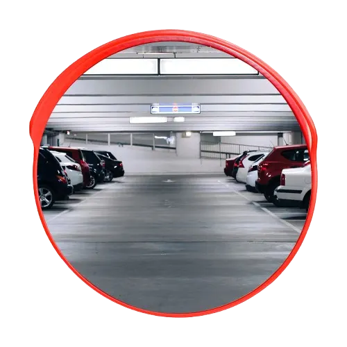 Convex Safety Mirror - 40Inch (100CM Indoor) Orange
