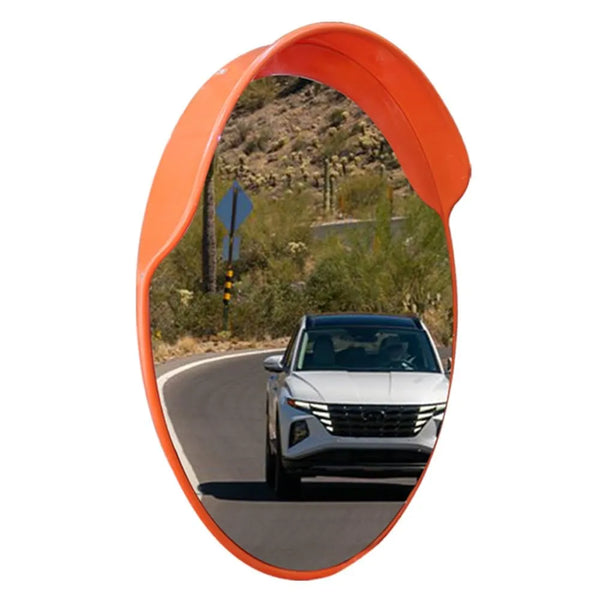 round convex mirror for safer driving
