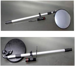 Portable Vehicle Under Search Mirror With Torch