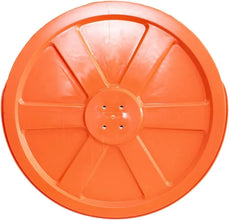 Round safety mirror