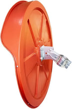 Convex mirror pole